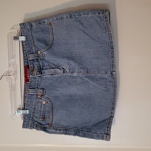 Levi jean mini skirt - denim